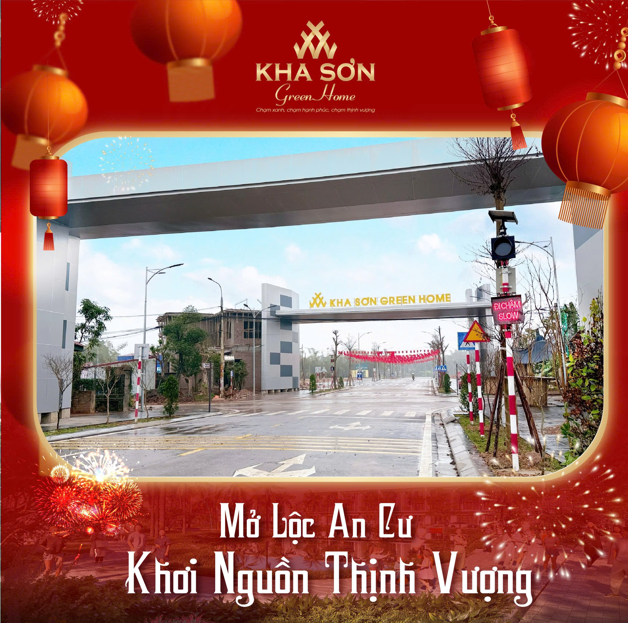 Tien do du an T3 - Cổng chào