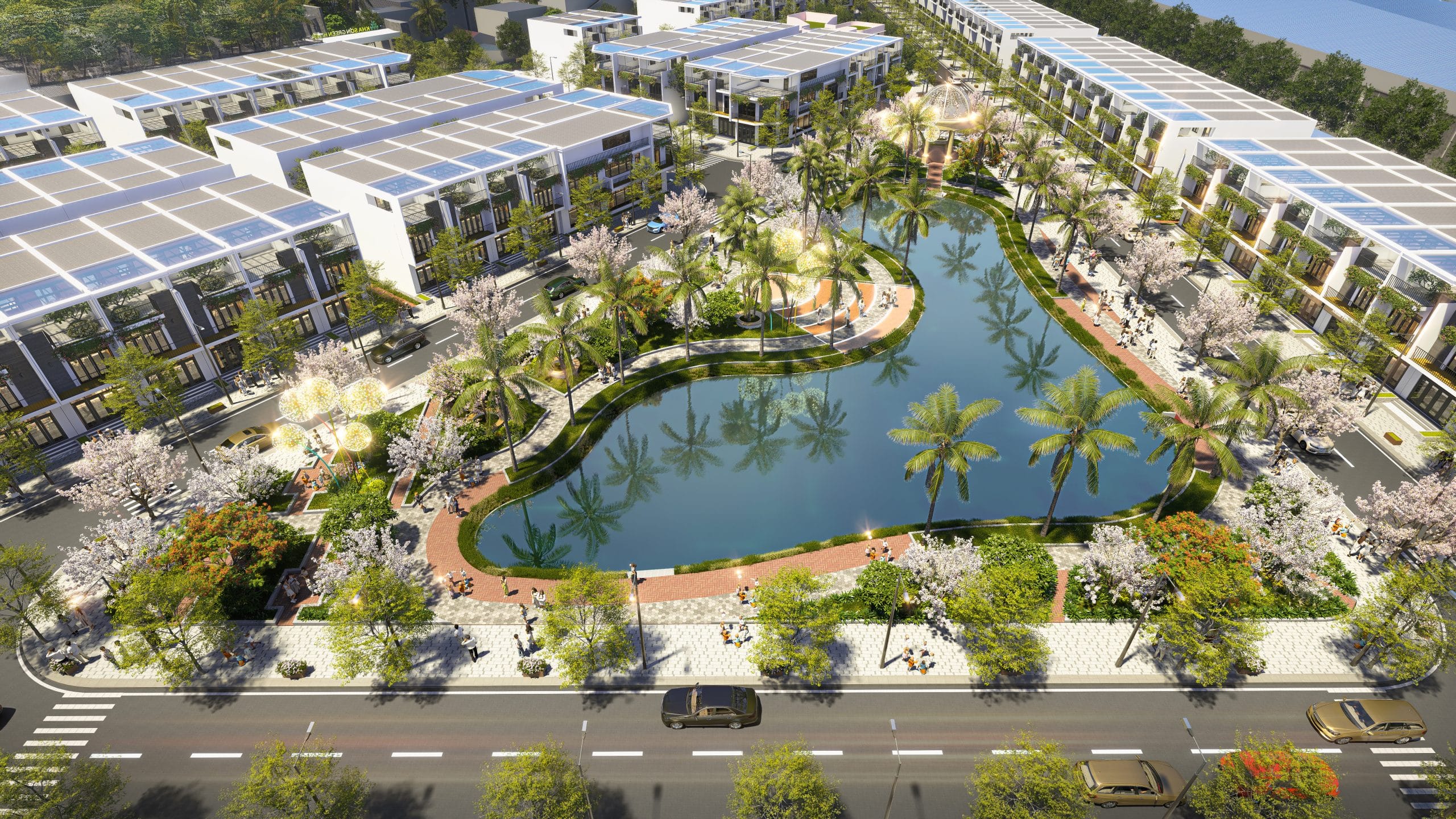 Công Viên Hồ Điều Hòa Kha Sơn Green Home