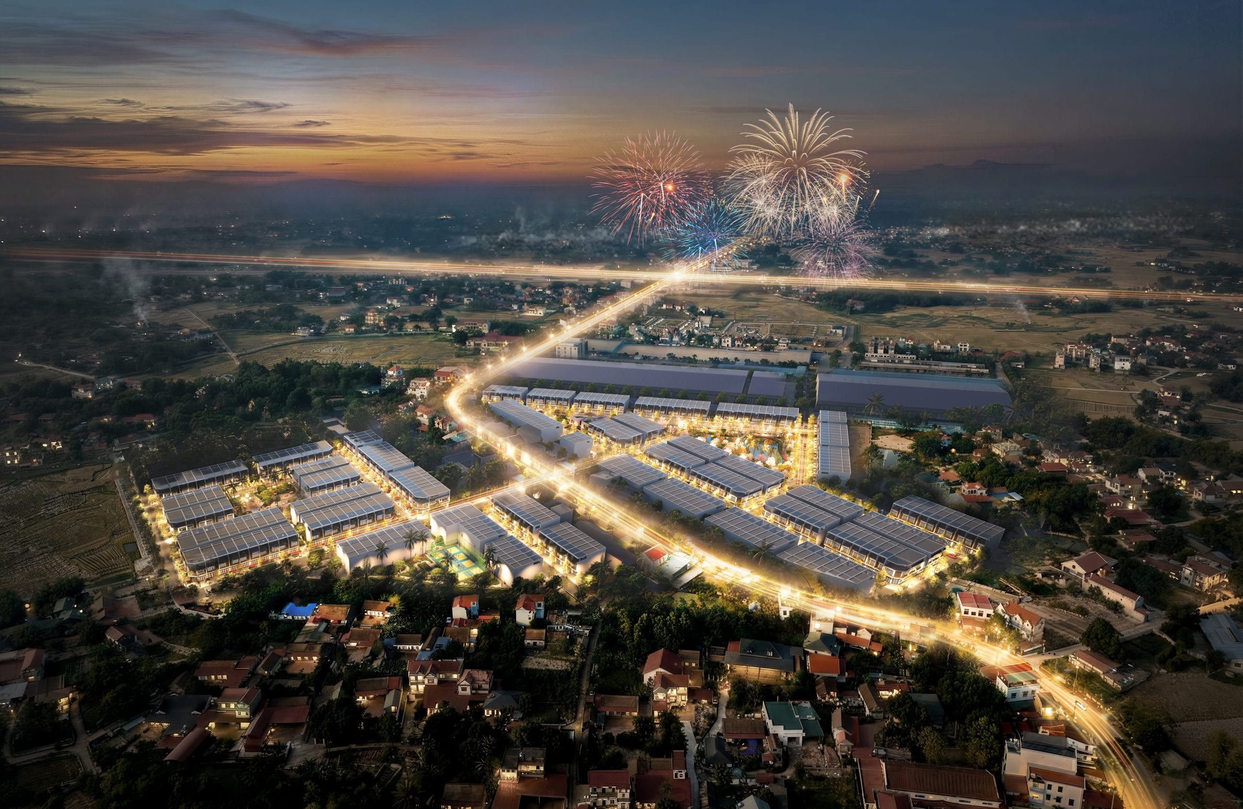 Phoi Canh Dem Kha Sơn Green Home