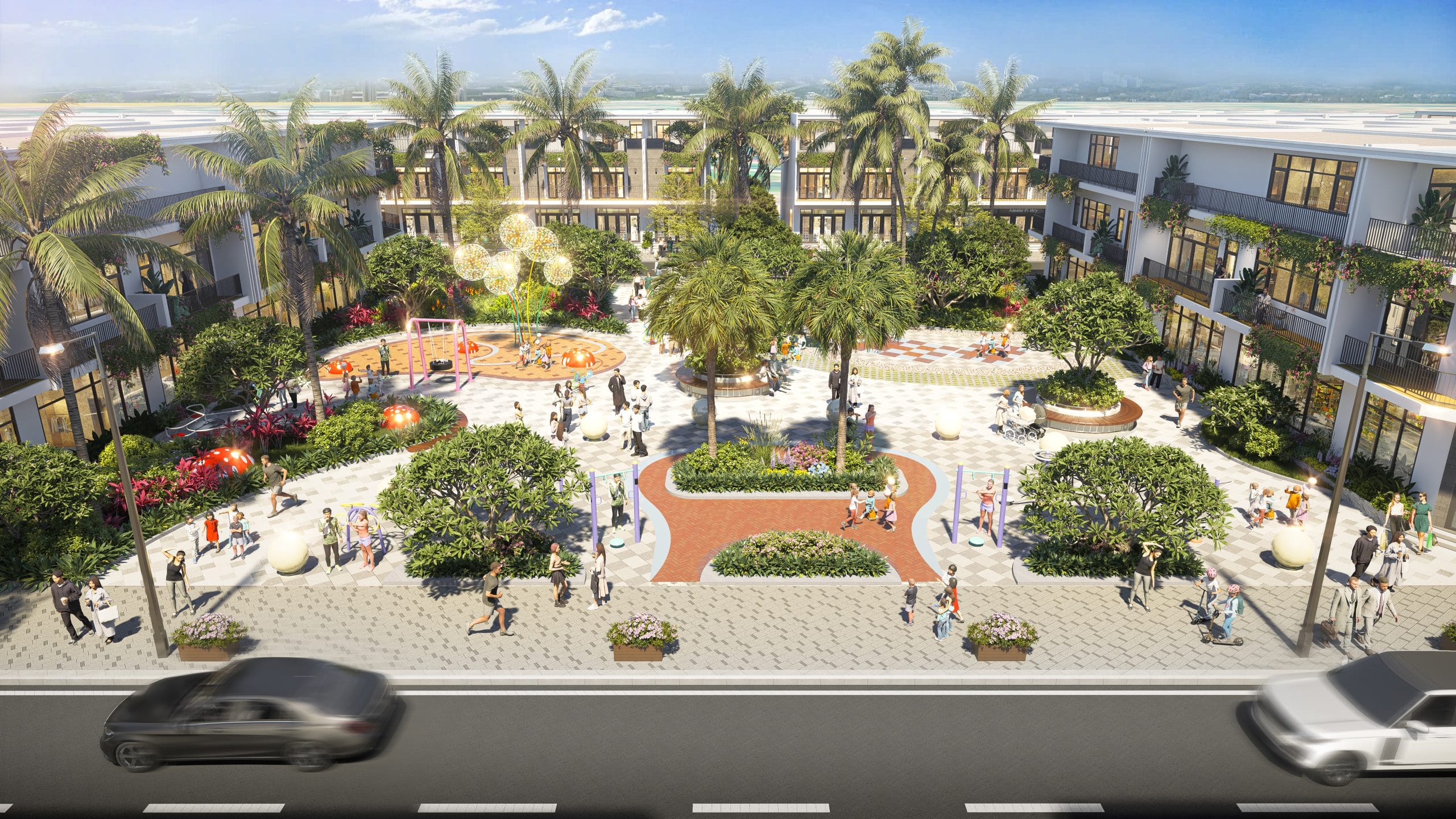 Central Green Park - Công viên trung tâm Kha Sơn Green Home